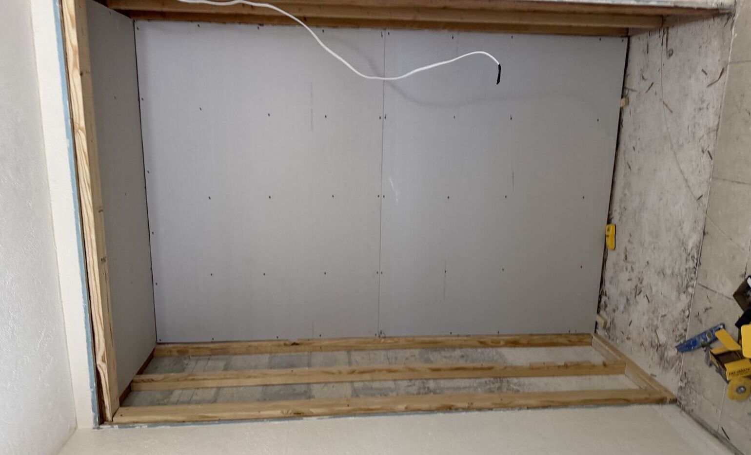 Drywall repair project near Perrine, FL